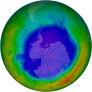 Antarctic Ozone 2011-09-19